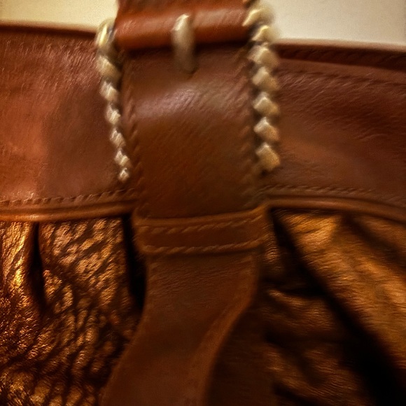 VINTAGE SOFT LEATHER COLE HAAN SHOULDER BAG - Picture 3 of 5